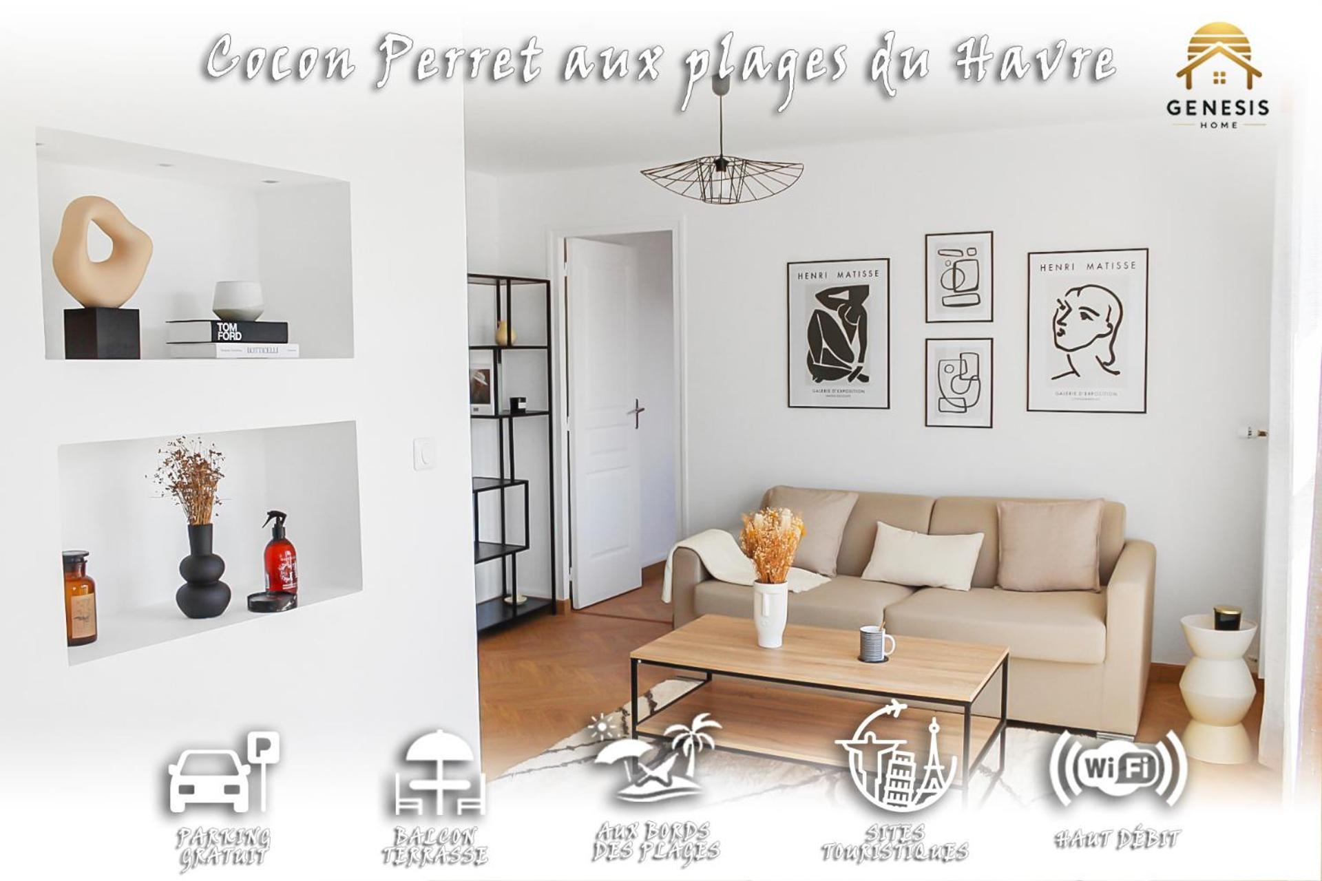 Cocon Perret Aux Plages Du Havre Le Havre Exterior photo
