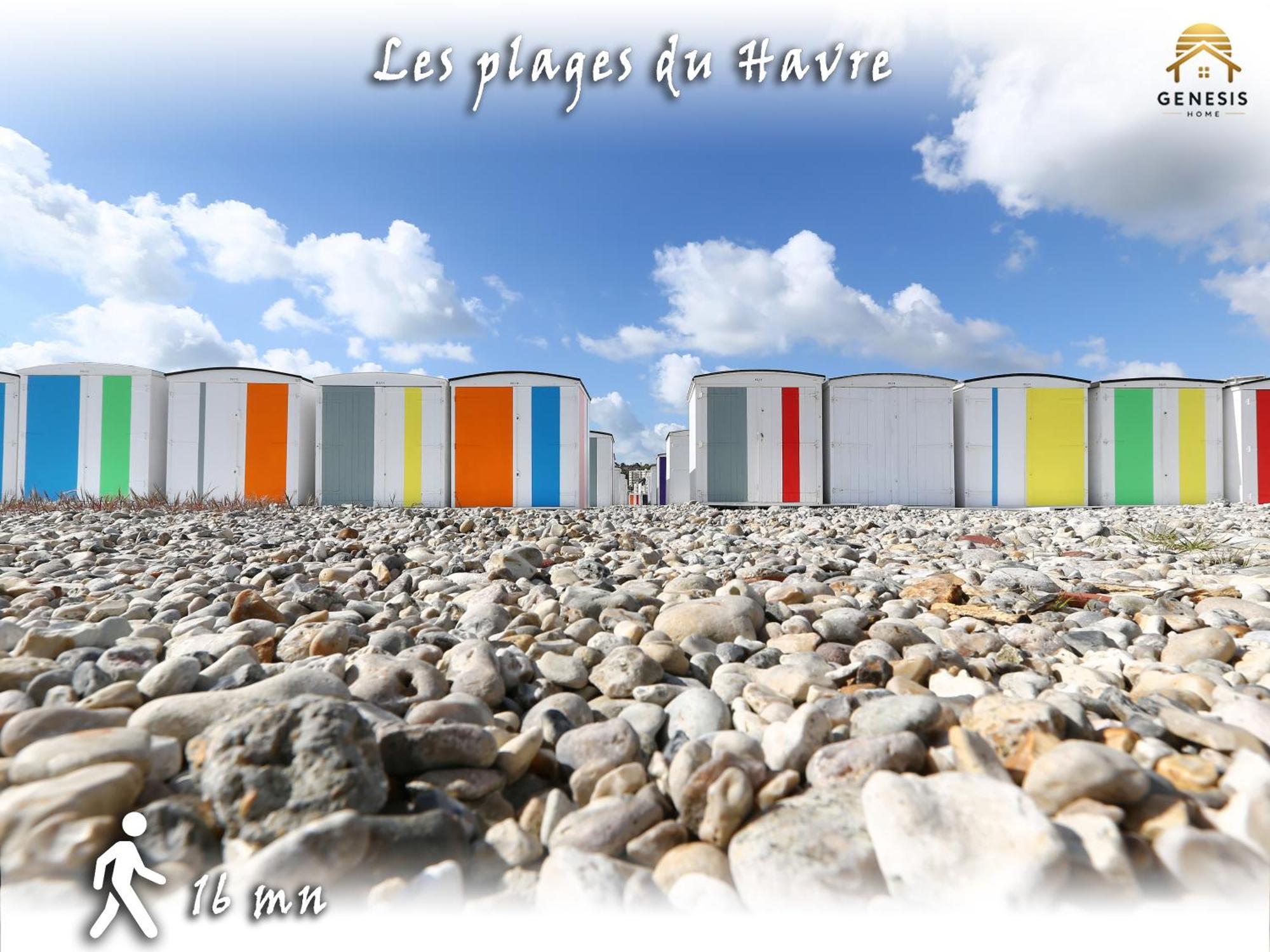 Cocon Perret Aux Plages Du Havre Le Havre Exterior photo