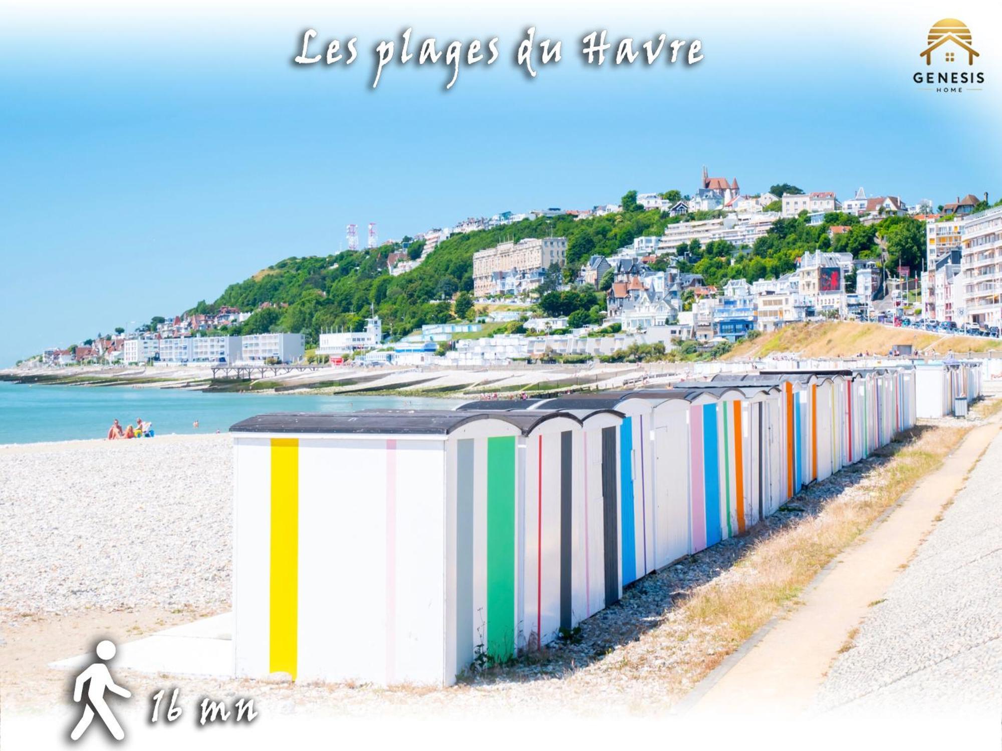 Cocon Perret Aux Plages Du Havre Le Havre Exterior photo